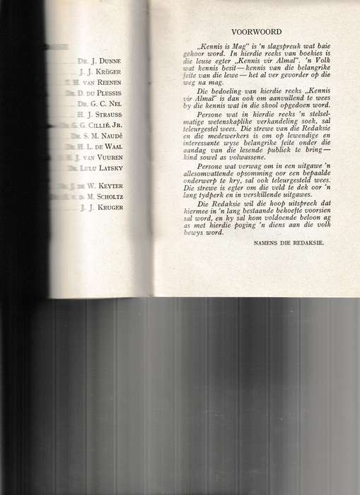 KENNIS VIR ALMAL NR. 35: GOUDKOORS
