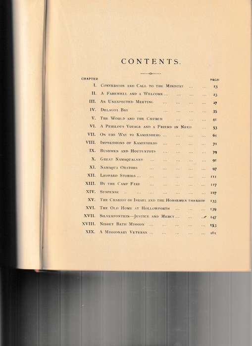 THE STORY OF WILLIAM THRELFALL MISSIONARY MARTYR OF NAMAQUALAND, 1 ST ED. 1910