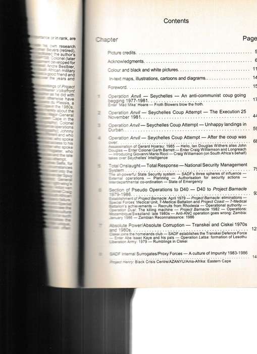 WAREFARE BY OTHER MEANS, SOUTH AFRICA IN THE 1980'S AND 1990'S *SIGNED*