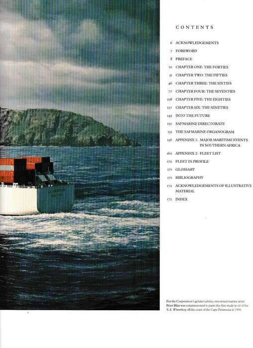 SAFMARINE 1946-1996 *SIGNED*