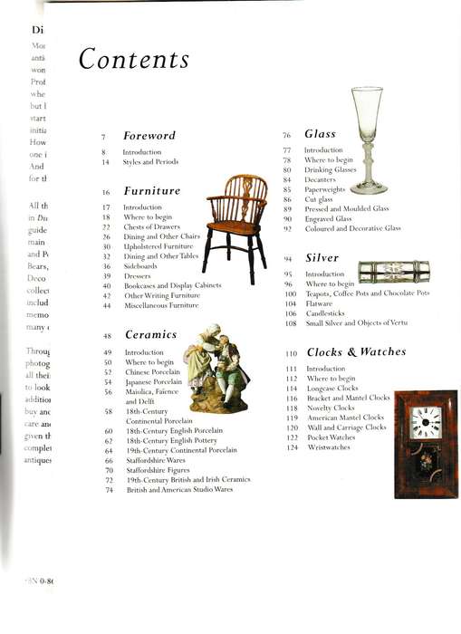 DISCOVERING ANTIQUES, A GUIDE TO THE WORLD OF ANTIQUES AND COLLECTABLES