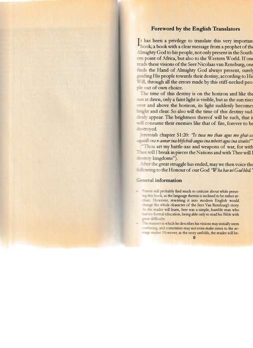VOICE OF A PROPHET by ADRIAAN SNEYMAN