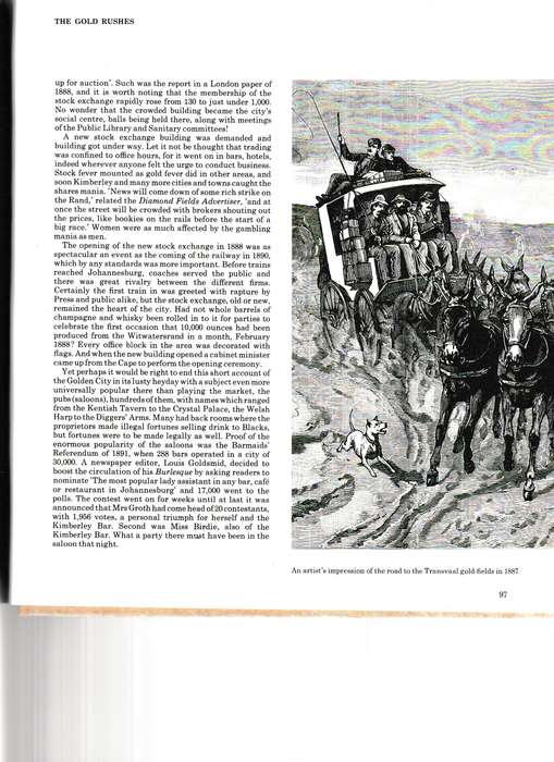 THE GOLD RUSHES