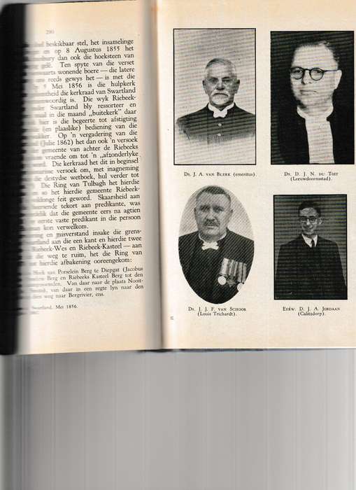 GEDENKBOEK VAN DIE NED. GEREF. GEMEENTE SWARTLAND TWEEDE EEUFEES 1745-1945