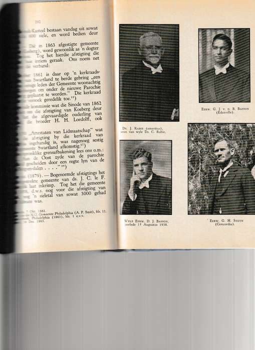 GEDENKBOEK VAN DIE NED. GEREF. GEMEENTE SWARTLAND TWEEDE EEUFEES 1745-1945