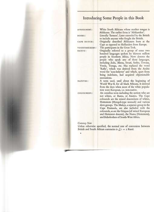 THE AFRIKANERS by JOHN FISHER