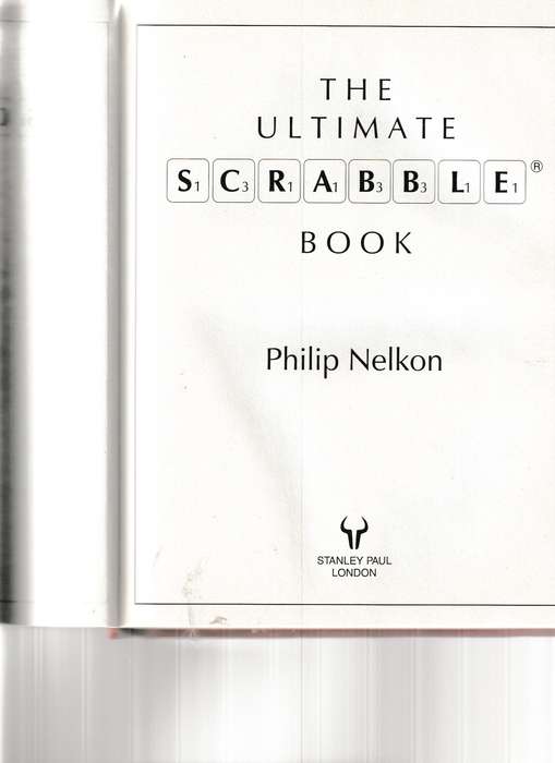 THE ULTAMATE SCRABBLE BOOK
