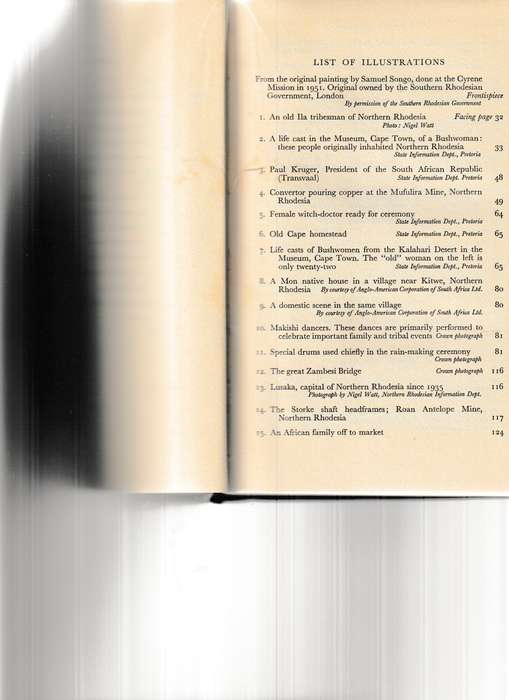 REPORT FROM THE RHODESIAS by H. MACLEAR BATE