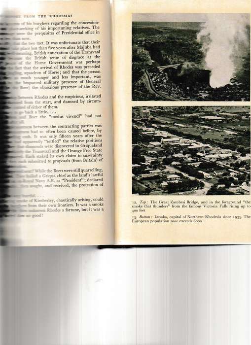 REPORT FROM THE RHODESIAS by H. MACLEAR BATE