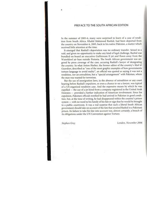 GHOST PLANE: THE INSIDE STORY OF THE CIA'S SECRET RENDITION PROGRAMME