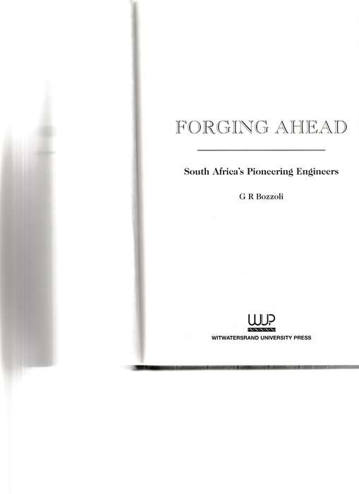 FORGING AHEAD: SOUTH AFRICA'S PIONEERING ENGENEERS