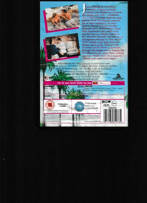 TAKING CARE OF BUSINESS DVD