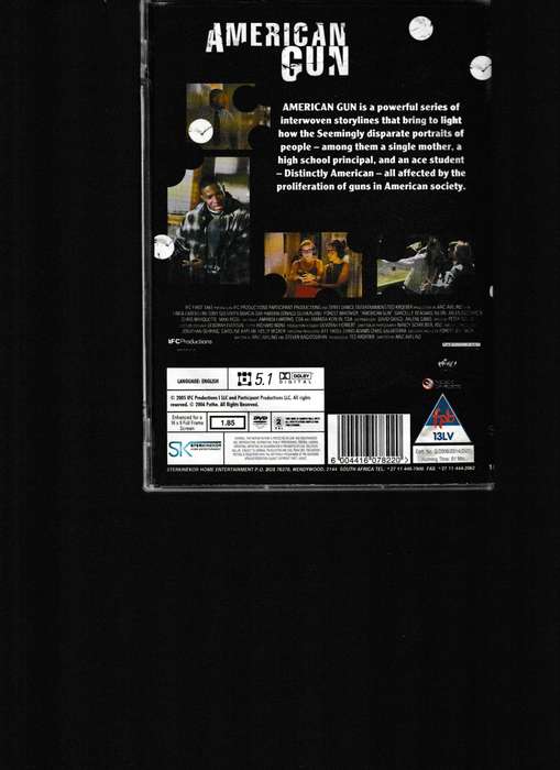 AMERICAN GUN DVD
