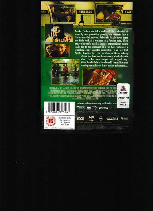 AMELIE DVD