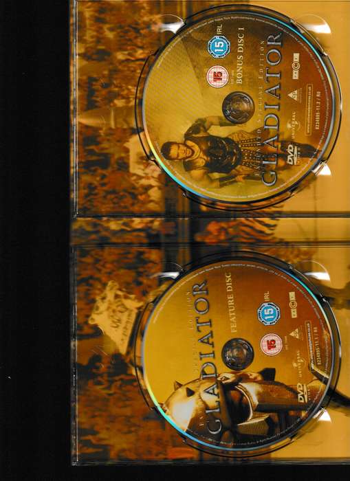 GLADIATOR 3 DVD EXTENDED SPECIAL EDITION IN SLIP CASE WITH BOOKLET