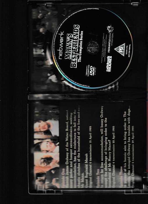 MANN'S BEST FRIENDS complete series DVD BRITISH COMEDY