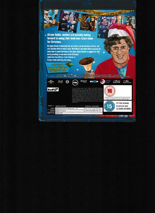 MRS BROWN'S BOYS BLU RAY SERIES ONE & TWO AND THE CHRISTMAS SPECIAL