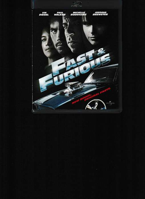 FAST & FURIOUS BLU RAY