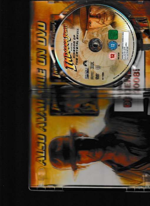 INDIANA JONES AND THE KINGDOM OF THE CRYSTAL SKULL DVD