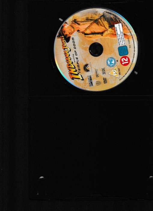 INDIANA JONES AND THE TEMPLE OF DOOM DVD