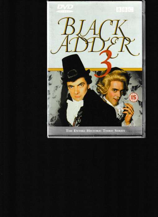 THE BLACK ADDER 3 THE ENTIRE HISTORIC THIRD SERIES DVD