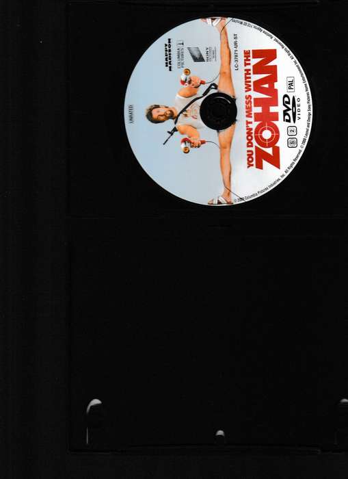 YOU DON'T MESS WITH THE ZOHAN DVD