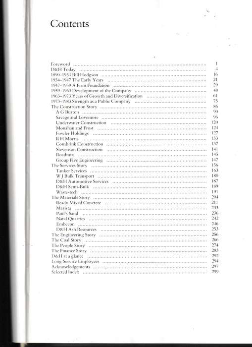 A FOUNDATION FOR THE FUTURE, THE DARLING AND HODGSON STORY 1934-1984
