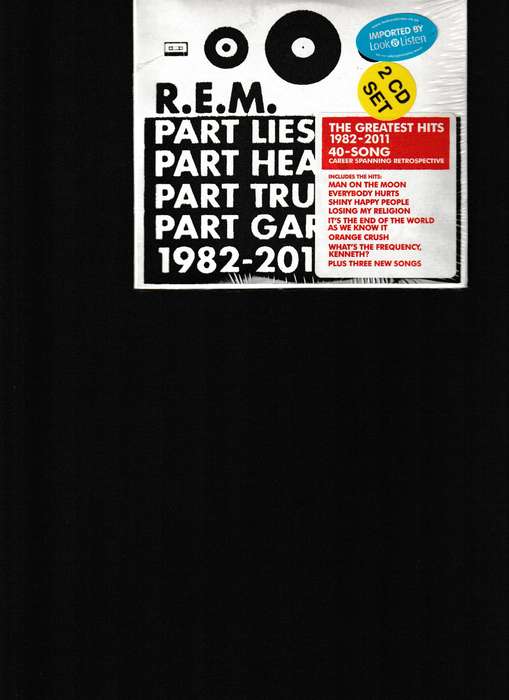 R.E.M THE GREATEST HITS 1982-2011