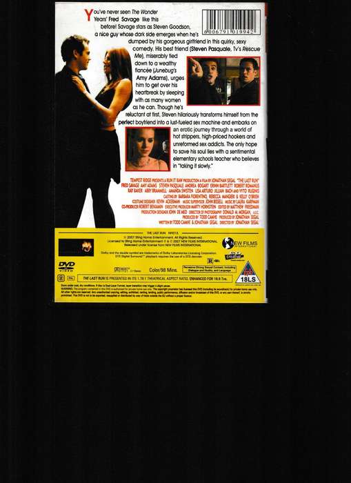 THE LAST RUN DVD