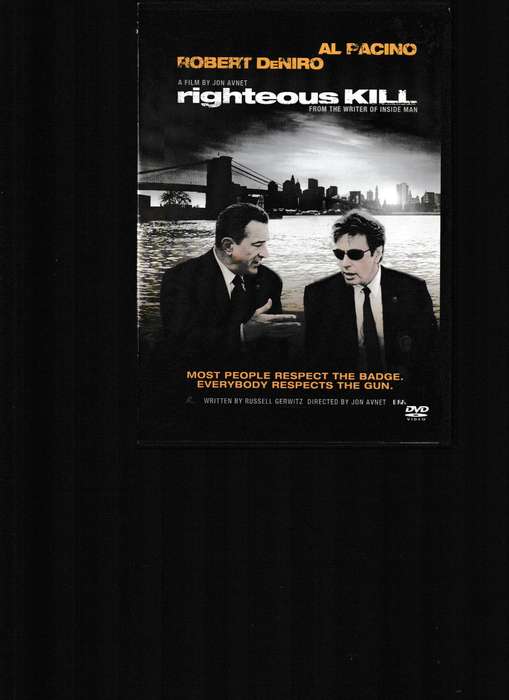 RIGTEOUS KILL DVD