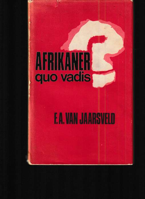 AFRIKANER QUO VADIS?