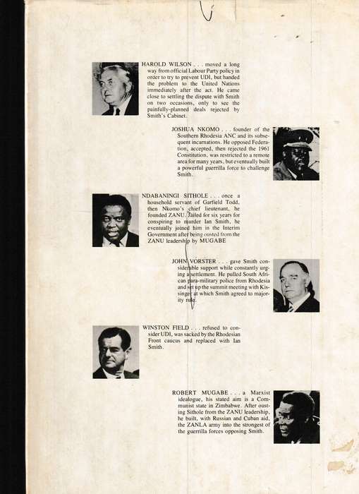 SMITH OF RHODESIA, A PICTORIAL BIOGRAPHY