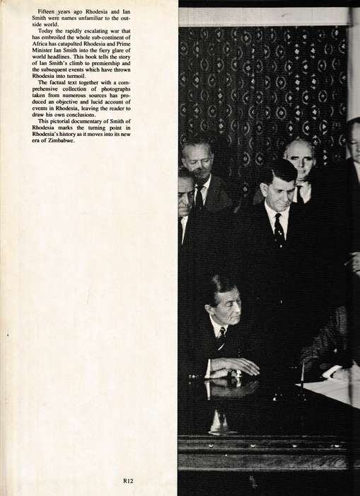 SMITH OF RHODESIA, A PICTORIAL BIOGRAPHY