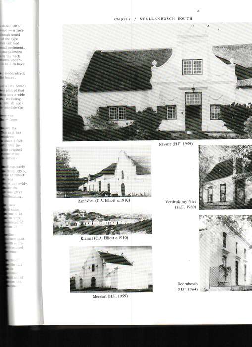 THE OLD BUILDINGS OF THE CAPE