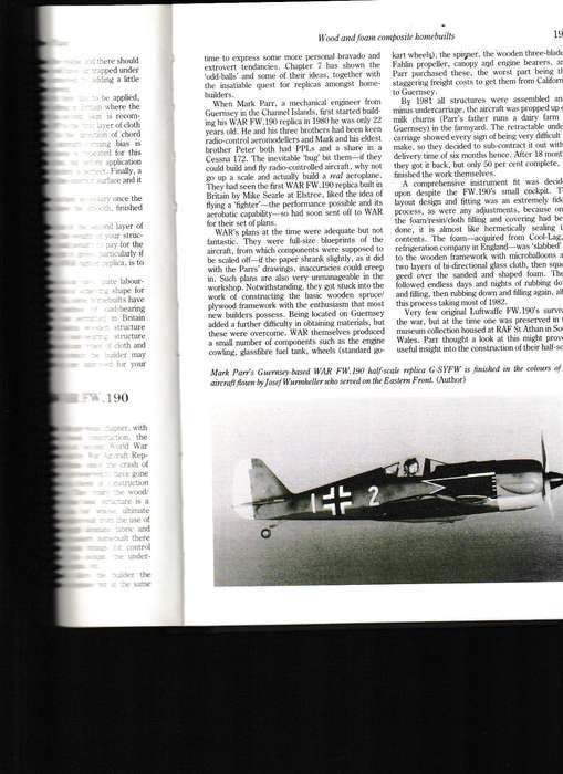 BUILDING & FLYING YOUR OWN PLANE