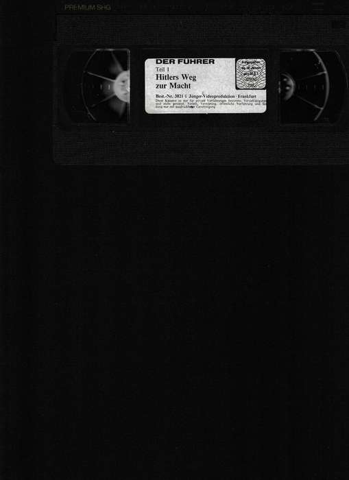 DER FUHRER ADOLF HITLER UND DAS 3. REICH 6 VHS TAPES