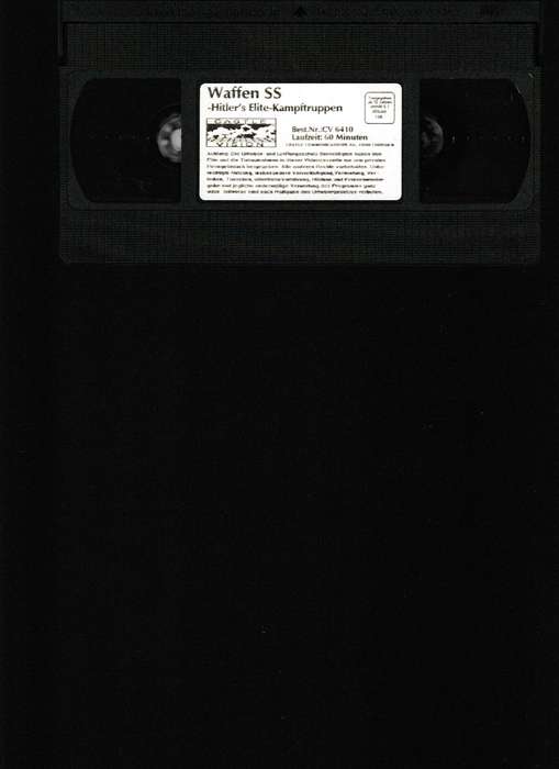 3 VHS TAPES ADOLF HITLER, GEHEIME REICHSSACHE AND WAFFEN-SS HITLER'S ELITE KAMPFTRUPPE