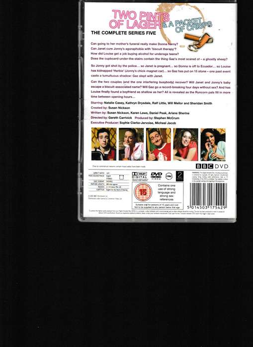 TWO PINTS OF LAGER DVD SERIES 5