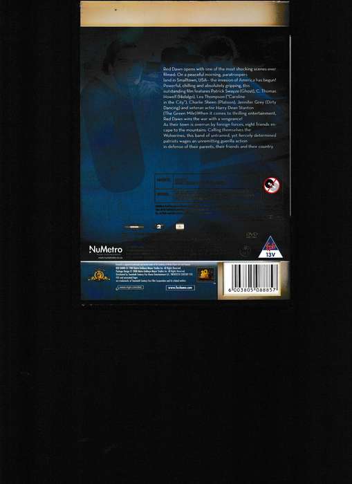 RED DAWN DVD