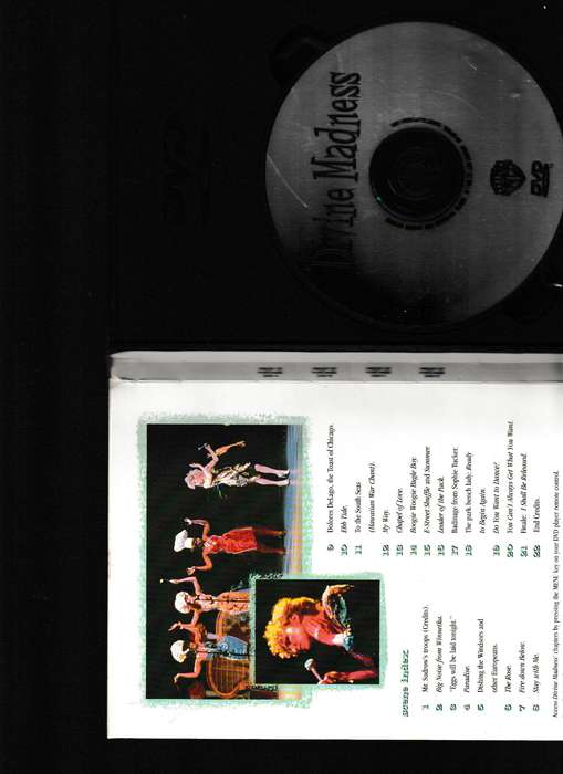 DEVINE MADNESS DVD