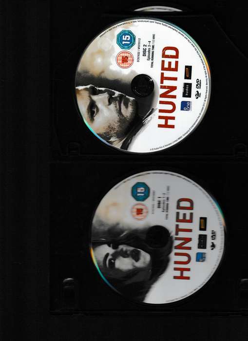 HUNTED, FULL MINI SERIES 4 DISC DVD SET