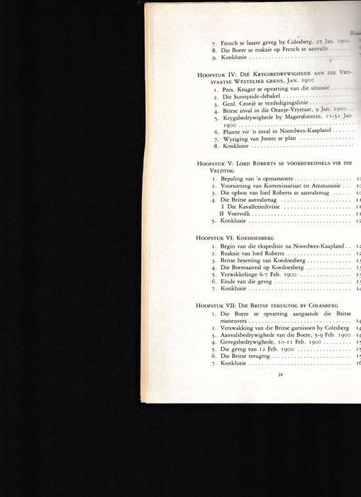 GESKIEDENIS VAN DIE TWEEDE VRYHEIDSOORLOG 1899-1902 DEEL IV,  DIE BOERE TERUGTOG UIT KAAPLAND
