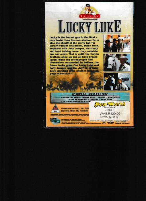LUCKY LUKE DVD