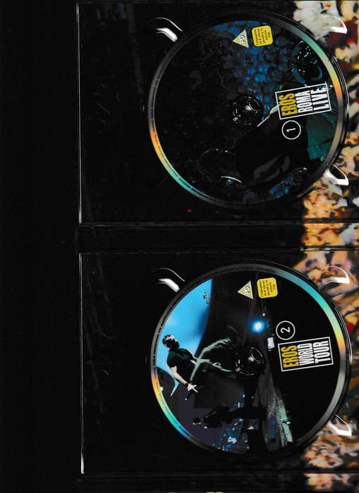 EROS ROMA LIVE 2 DISC DVD SET