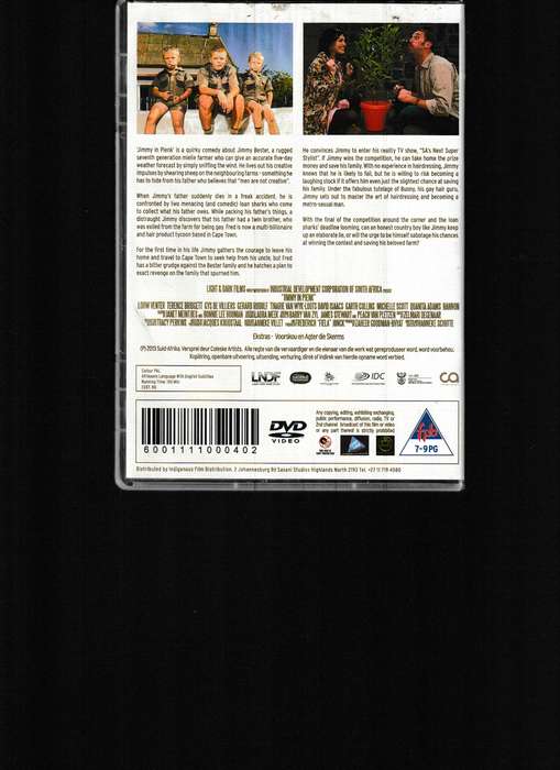 JIMMY IN PIENK DVD