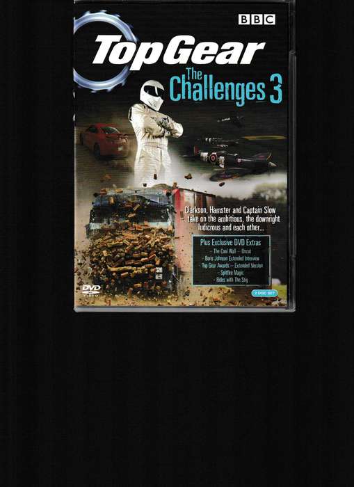 TOPGEAR, THE CHALLENGES 1-4 COLLECTION 6 DVD BOX SET