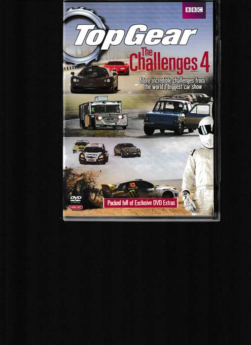 TOPGEAR, THE CHALLENGES 1-4 COLLECTION 6 DVD BOX SET