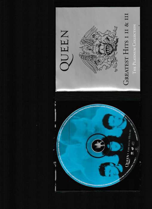 QUEEN THE PLATINUM COLLECTION, GREATEST HITS 1, 2 AND 3