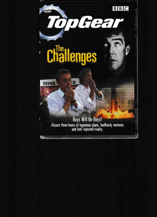 TOPGEAR, THE CHALLENGES 1-4 COLLECTION 6 DVD BOX SET