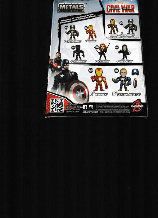 CAPTAIN AMERICA CIVIL WAR "BLACK WIDOW" 100% METAL FIGURINE